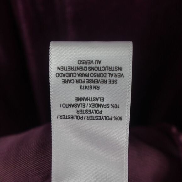 Taylor Womens Velvet Shift Dress Size 16W - Picture 12 of 12